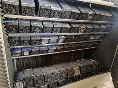 كشف و جمع‌آوری ۲۲۵ دستگاه ماینر از یك واحد صنعتی در منطقه سلفچگان قم