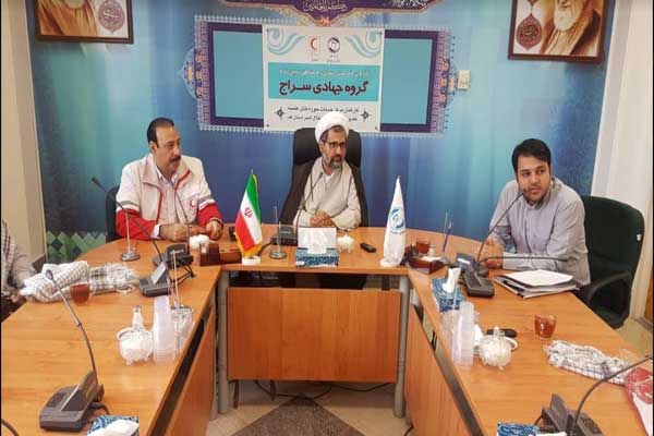 داوطلبان خانه هلال مرکز خدمات حوزه علمیه به مناطق سیلزده خوزستان اعزام شدند