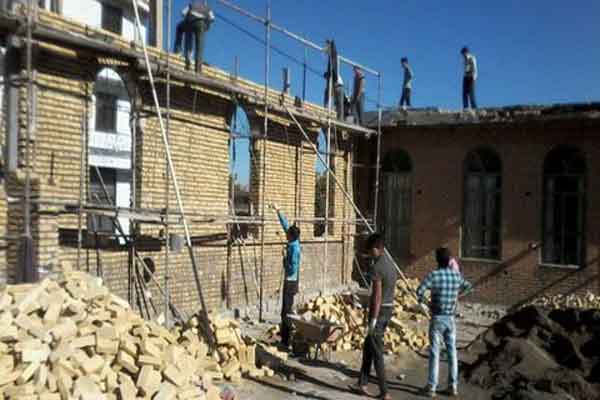 بسیج سازندگی قم برای مددجویان کمیته امداد مسکن میسازد بسیج سازندگی قم برای مددجویان کمیته امداد مسکن میسازد