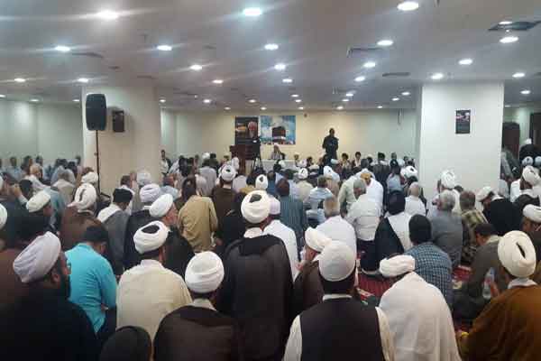 مراسم شهادت امام باقر(ع) در دفتر مرحوم آیت الله العظمی فاضل لنکرانی برگزار شد مراسم شهادت امام باقر(ع) در دفتر مرحوم آیت الله العظمی فاضل لنکرانی برگزار شد
