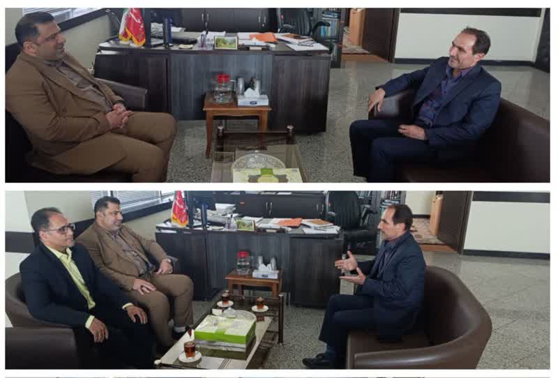 شهردار دستجرد با رئیس سازمان جهاد کشاورزی استان قم دیدار کرد شهردار دستجرد با رئیس سازمان جهاد کشاورزی استان قم دیدار کرد