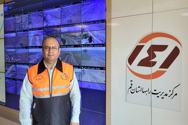 نصب یک دستگاه سامانه نظارت تصویری در سطح راههای استان قم