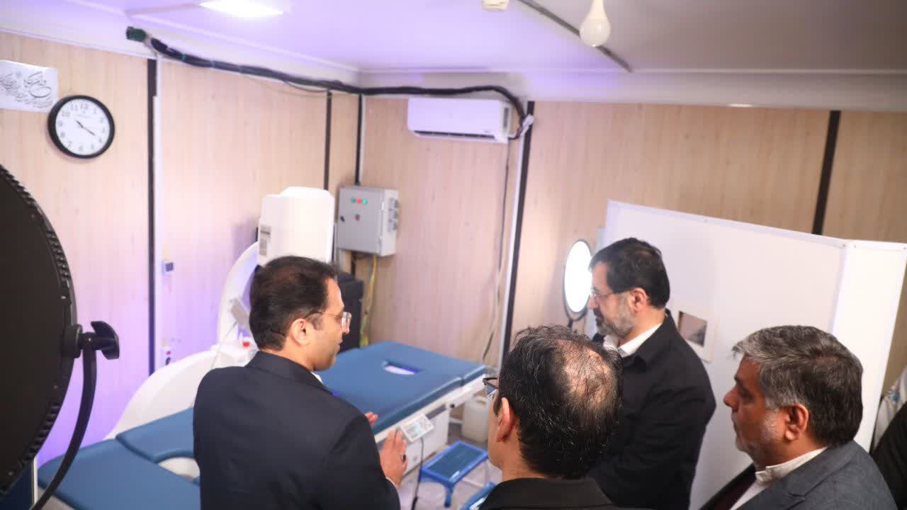 افتتاح بخش سنگ‌شکن بیمارستان آیت‌الله گلپایگانی قم