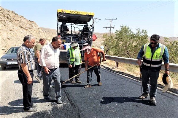 رفع ۷ نقطه حادثه‌خیز در محور قاهان جعفرآباد قم