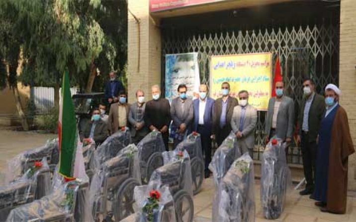 اهداء ۴۰ دستگاه ویلچر به معلولین قم اهداء ۴۰ دستگاه ویلچر به معلولین قم