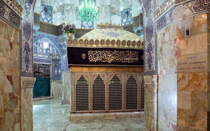 قم در سوگ کریمه اهل بیت(ع)رخت عزا پوشید