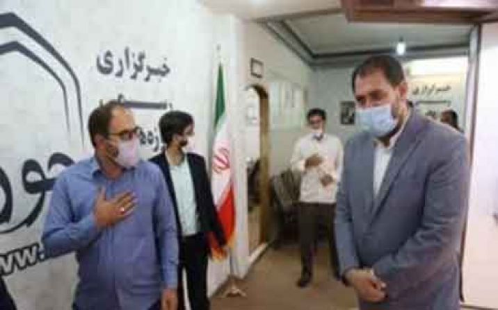 مسئولان سپاه قم از دفاتر رسانه ها ی استان بازید کردندد مسئولان سپاه قم از دفاتر رسانه ها ی استان بازید کردندد