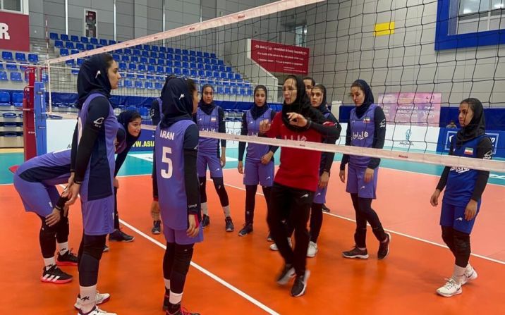 دختر قمی عضو تیم ملی والیبال دختران ایران شد